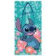 Disney Lilo és Stitch, A csillagkutya Surf fürdőlepedő, strand törölköző 70x140cm (Fast Dry)