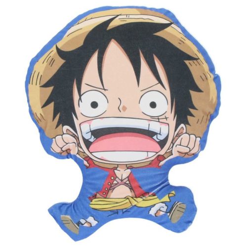 One Piece Luffy formapárna, díszpárna 35x27 cm