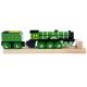 Bigjigs Flying Scotsman 4472 mozdony és vagon (BJT458)