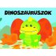 Pancsolókönyv szivaccsal - Dinoszauruszok