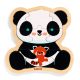 Djeco 1821 Fa puzzle - Panda, 9 db-os - Puzzlo Panda