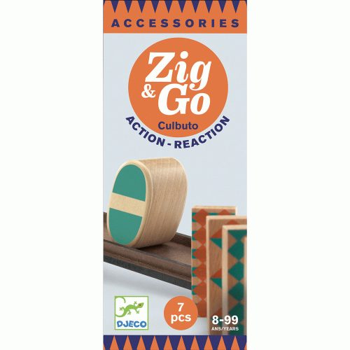 Djeco 5648 Építőjáték - Guru-ló - Culbuto - Zig & Go