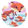 Djeco 7285 Formadobozos puzzle - Gyömbér a kis róka, 24 db-os - Ginger, little fox