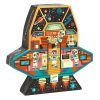 Djeco 7291 Formadobozos puzzle - Űrállomás - Space station