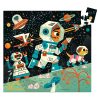 Djeco 7291 Formadobozos puzzle - Űrállomás - Space station