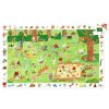 Djeco 7596 Megfigyeltető puzzle - Kisbarátok a kertben, 35 db-os - Little friends' garden - 35 pcs - FSC MIX