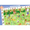 Djeco 7596 Megfigyeltető puzzle - Kisbarátok a kertben, 35 db-os - Little friends' garden - 35 pcs - FSC MIX