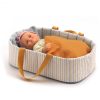 Djeco 7845 Mózeskosár - Kékeske - Bassinet Blue Lines