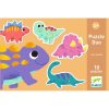 Párosító puzzle - Dinócskák - Duo Dinos - FSC MIX