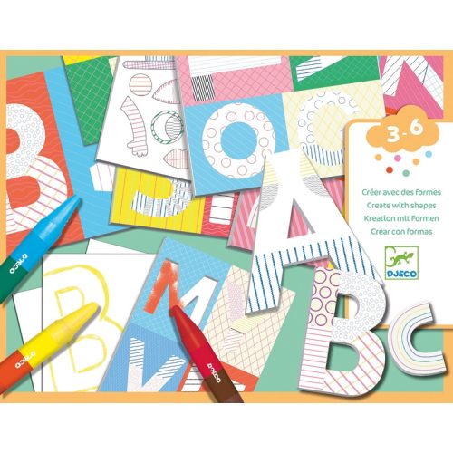 Djeco 8998 A world to create, letters