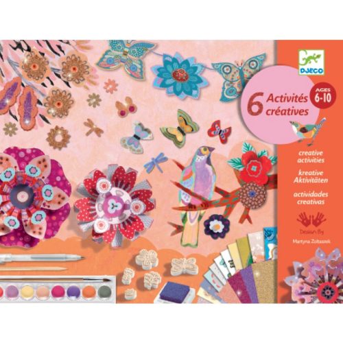 Djeco 9330 Kreatív box- The flower garden