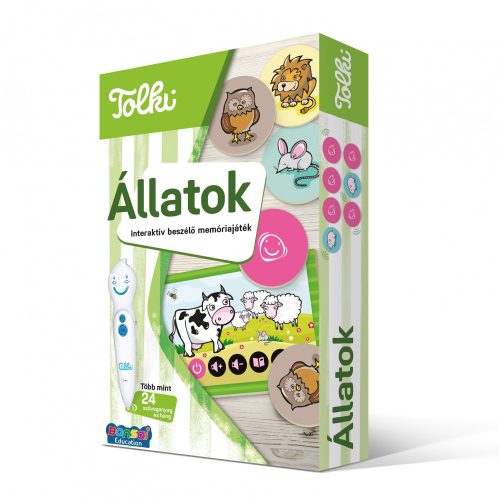 Tolki memóriajáték - állatok