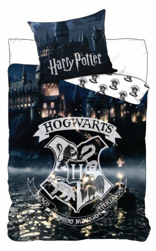 Harry Potter ágyneműhuzat Hogvarts 140×200cm, 70×90 cm