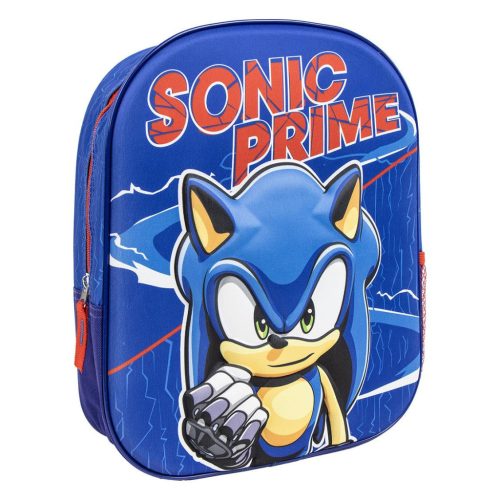 Sonic a sündisznó Prime 3D hátizsák, táska 31 cm