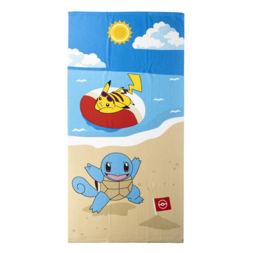 Pokémon Beach fürdőlepedő, strand törölköző 70x140cm (Fast Dry)