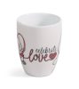 NICI Cat ''Celebrate Love'' bögre 310ml, porcelán, ajándékdobozban