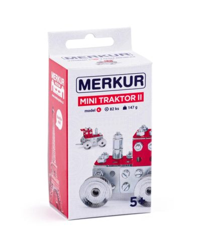 Merkur mini 54 - traktor vontatóval fém építő