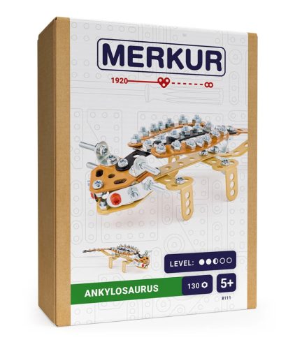 F011 Ankylosaurus fémépitő játék