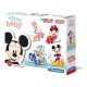 Clementoni BÉBI SZILUETT PUZZLE - MICKEY ÉS BARÁTAI