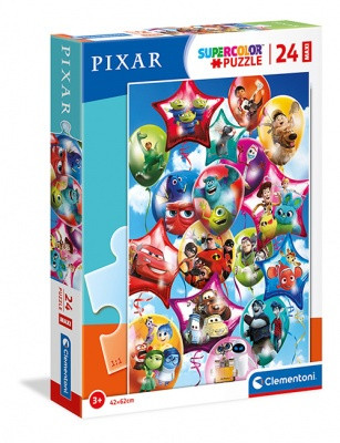 Clementoni 24 db-os Super Color Maxipuzzle Pixar Party  24215