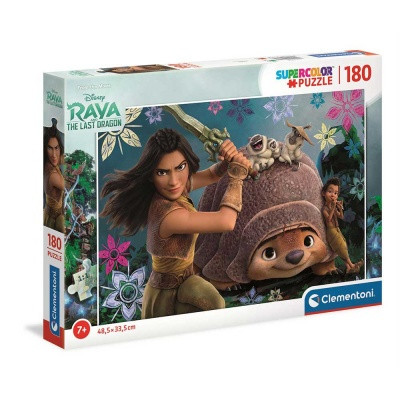 Clementoni 180 db-os SuperColor puzzle - Raya és az utolsó sárkány  29772