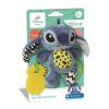 Disney Lilo és Stitch, A csillagkutya Ananas plüss figura és rágóka Clementoni