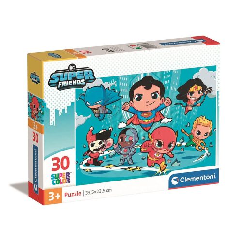 DC Super Hero Mini Friends 30 db-os puzzle Clementoni