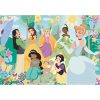 Disney Hercegnők Garden 104 db-os Glitter puzzle Clementoni