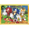 Sonic a sündisznó Save the Day 4 az 1-ben puzzle Clementoni