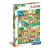 Állatos Zoo 2x60 db-os puzzle Clementoni