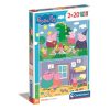 Peppa malac Dragon 2x20 db-os puzzle Clementoni