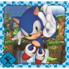 Sonic a sündisznó Doctor Eggman 3x48 db-os puzzle Clementoni