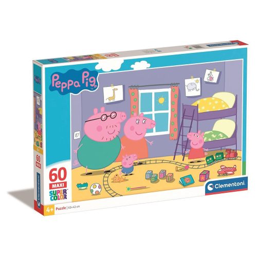 Peppa malac Play Room 60 db-os maxi puzzle Clementoni