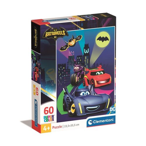 Batman Batwheels 60 db-os puzzle Clementoni