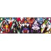 Disney Gonoszok Stained Glass 1000 db-os panorama puzzle Clementoni