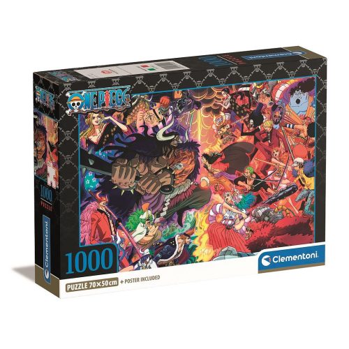 One Piece Wano Country Arc 1000 db-os puzzle Clementoni