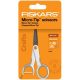 Olló, általános, tapadásmentes, 13 cm, FISKARS "MicroTip Titanium", fehér