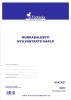 Nyomtatvány, munkabaleseti nyilvántartó napló, 32 oldal, A4, VICTORIA PAPER, 10 tömb/csomag