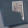 Jegyzetfüzet, exkluzív, A5, vonalas, 97 lap, keményfedeles, SIGEL "Conceptum", kék metál