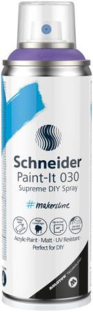 Akrilfesték spray, 200 ml, SCHNEIDER "Paint-It 030", lila