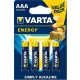 Elem, AAA mikro, 4 db, VARTA "Energy"