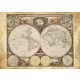 Historical map of the world, 2000 db (58178) Historiche Weltkarte