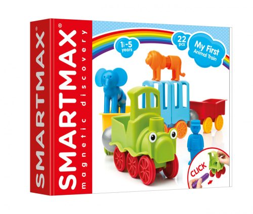 Smartmax - My First Animal Train Smartmax - Elsõ Cirkuszi vonatom mágneses építőjáték