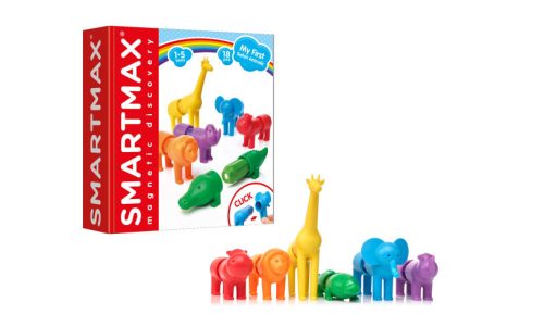 Smartmax - My First Safari Animals Smartmax - Elsõ Szafarim mágneses építőjáték