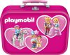 Playmobil, 2x60, 2x100 db, Rózsaszín fém kofferrel (56498) Playmobil, Puzzle-Box pink