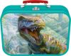 Dinoszauruszok 2x60, 2x100 db, Puzzle Box - Fém kofferben (56495) Dinos, Puzzle-Box / Dinosaurs, Puzzle Box, 2x60, 2x100 db