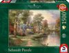 Hometown Lake, Thomas Kinkade, 1500 db (57452) Am See