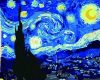 Van Gogh Csillagos Éj - számfestő készlet