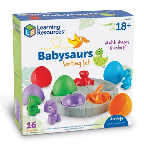 Bébidinók szortírozó készlet - Babysaurs Sorting Set