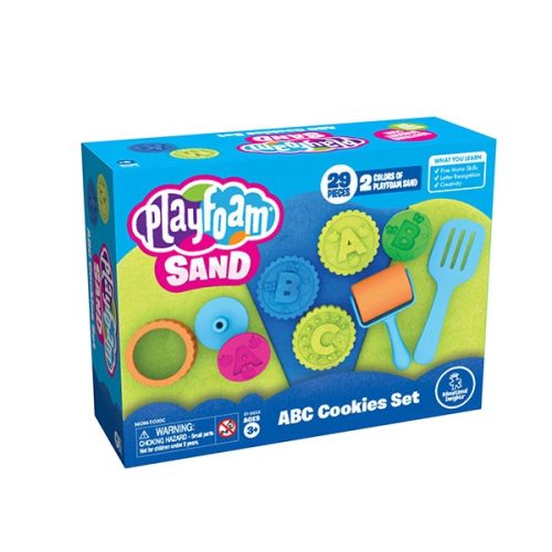 Gyurmakészlet betűkkel - Playfoam Sand ABC Cookies